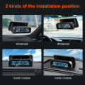 Solar TPMS Sensor Car Tire Pressure Monitoring System Tyre Pressure External Sensors for 4 Wheel TMPS. 