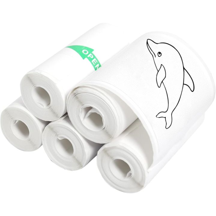 Mini Thermal Sticker Paper Refill - 3 Rolls (57x25mm) For S1 & Pocket Printers - View #6