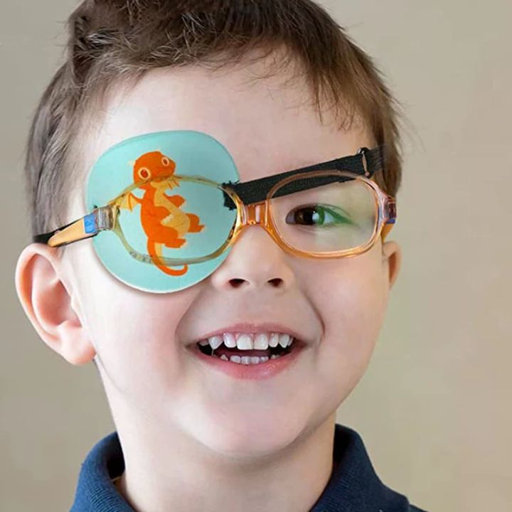 Obscure Astigmatism Training Eyeshade Amblyopia Eye Patches Cosplay Pirate Multiple Use 1 Pcs Child Occlusion Medical Eye Patch