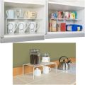 Kitchen Accessories Storage Inside Cabinet Desktop Rack Shelf Organizer. 