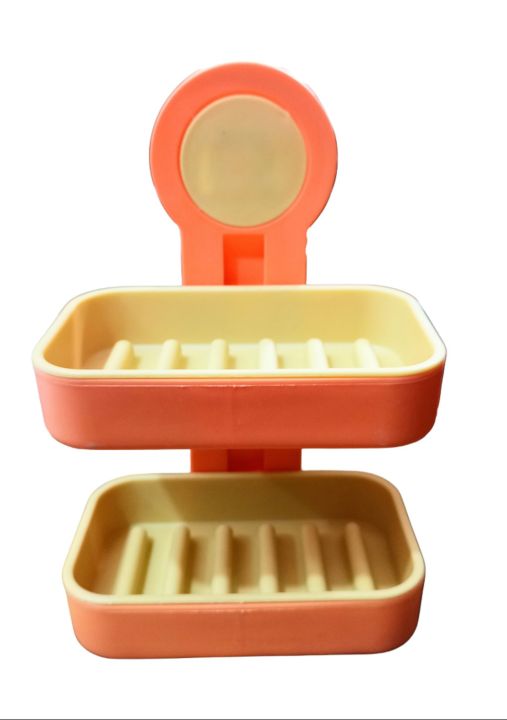 Plastic%20Double%20Layer%20Wall%20Mounted%20Soap%20Holder%20-%20Image%203