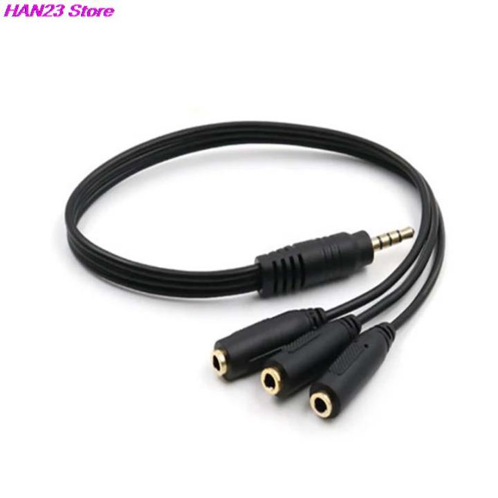 3.5mm%203%20Way%20Port%20Aux%20Multi%20Headphone%20Earphone%20Audio%20Splitter%20Adapter%203.5mm%20Jack%20HUB%20Splitter%20Audio%20Cable%201%20Male%20to%203%20Female%20-%20Image%203