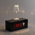 Modern LED Table Lamp ltalian Kartell Battery Diamond
Desk Lamp For Bedroom Bedside Diningroom Study Table
Lamps Home Deco Light. 