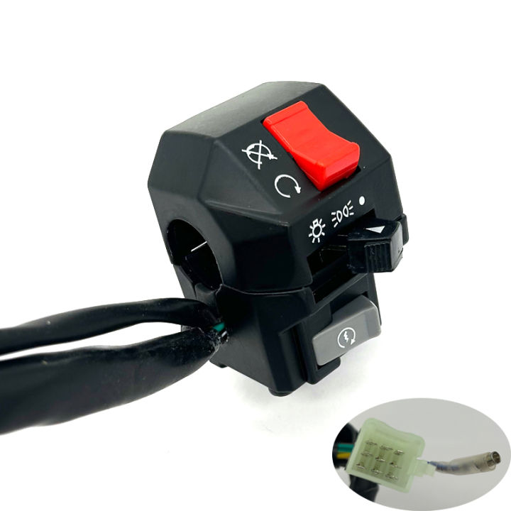 1%20Pair%20Motorcycle%20Handle%20Bar%20Switches%20Horn%20Turn%20Signal%20Electric%20Start%20Handlebar%20Controller%20Switch%20For%20SRZ%20MTR%20HONDA%20Universal%20-%20Image%206