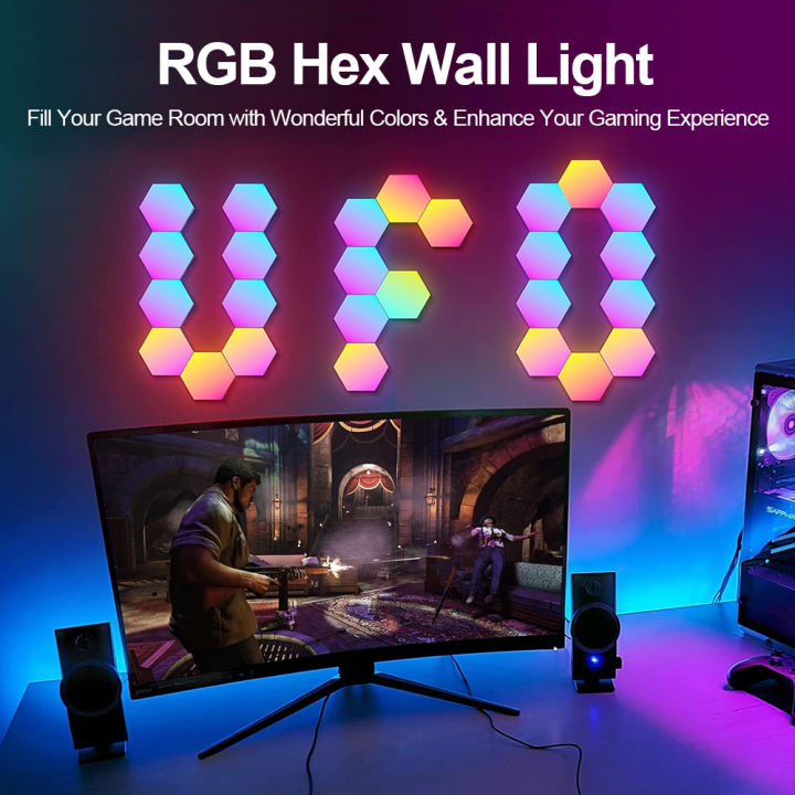 RGB%20Smart%20Hexagonal%20Wall%20Lamp%20Color%20changing%20Ambient%20Night%20Light%20DIY%20Shape%20Music%20Rhythm%20APP%20For%20Game%20Room%20Bedroom%20Intelligent%20-%20Image%203