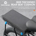 WEST BIKING Bicycle Soft Rear Rack Seat Cushion For Children Detachable Washable Cycling Comfortable Back Seat Mat MTB Parts.