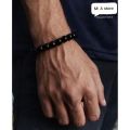 BLACK Beeds Bracelet Top Fashion For Man and Woman. 