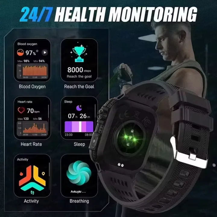 2026%20New%20Smart%20Watch%20Mens%20Outdoor%20Sports%20Fitness%20Tracker%20Health%20Monitor%202.01%20Inch%20Support%20Flashlight%20Bluetooth%20Call%20Smart%20Watch%20-%20Image%205