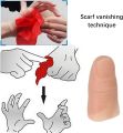 Magic Thumb, Magic Thumb Tip, Soft Plastic Finger, Magic Thumb Trick, Magic Finger Magic Trick Includes, Finger Magic Props, Artificial Fingers, for Magic Items Party. 