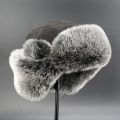 Women Men's Trapper Hat Ski Cap Ushanka Russian Cossack Faux Fur Earflap Suede Leather Warm Winter Hat Hats Earflap Bonnet.