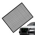 Car Grill Protection Net Foldable Hood Engine Bumper Net Car Front Mesh Anti Insect Repellant Car Condenser Protection Net. 