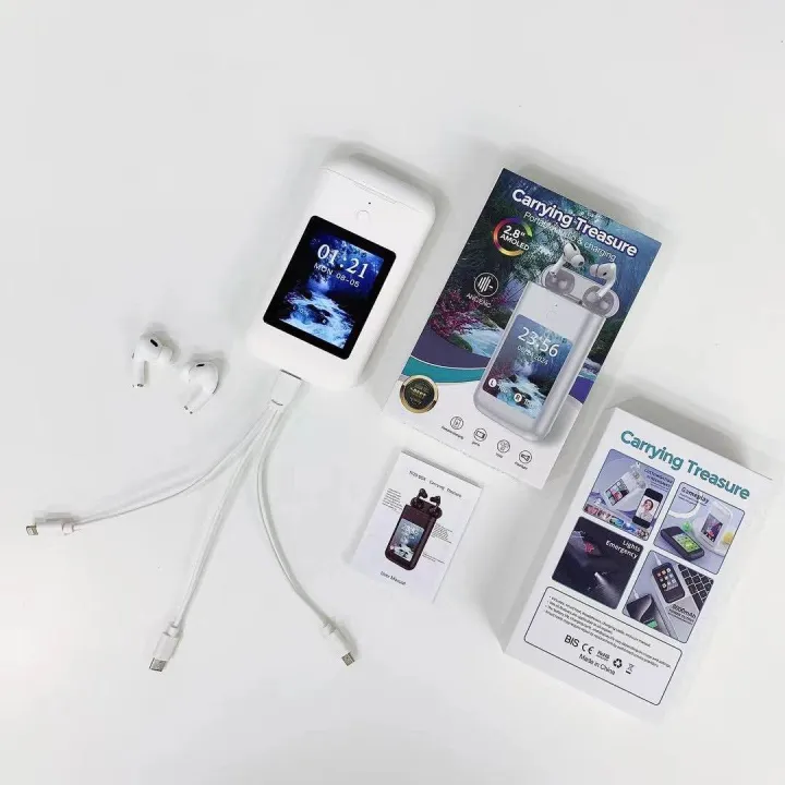 Newest%20TF20%20BOX/A98%20Box%20TWS%20with%202.8%20inch%20HD%20Touch%20Screen%208000mah%20power%20bank%20Earphones%20ANC%20&%20ENC%20Noise%20Reduction%20Wireless%20Earbuds%20-%20Image%203
