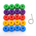 20Pcs Car Wheel Cover Hub Nut Bolt Covers Cap 17mm Auto Tyre Screws Exterior Protection Accessories for Volkswagen VW Golf MK4. 