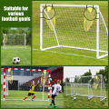 1/2Pcs Football Target Net Foldable Football Training Net Easy to Attach and Detach Soccer Goal for Football Training Practice.