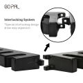 Go Pal Cue Holder Durable Cue Stand Hardwood Wall Mount Pool Stick Holder Billiard Cue Rack Organizer for Sticks for Billiards.
