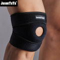 JASONTUTU 1PCS Breathable Four Spring Knee Support Brace Kneepad Adjustable Patella Knee Pads Safety. 