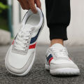 New Wide Toe Men Shoes Casual Versatile Soft Sole Wide Last Shoes Walking Sneakers Breathable Mesh Comfortable Barefoot Shoes. 