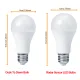 12W E26/E27 LED Light Bulbs Dusk to Dawn/Radar Motion Sensor Outdoor Light AC85-265V Day Night Light Auto ON/OFF LED Smart Lamp. 