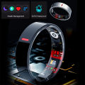 2025 smart ring for men women,Sleep, Heart Rate,Oxygen Monitor, 5ATM Waterproof,Bluetooth TK20 sports rings for men,Holiday Gift. 