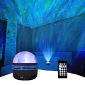 New Northern Light Starry Sky Projector Lamp Ocean Projector Lamp Bar Party Atmosphere Light Decoration Night Light Holiday Gift. 