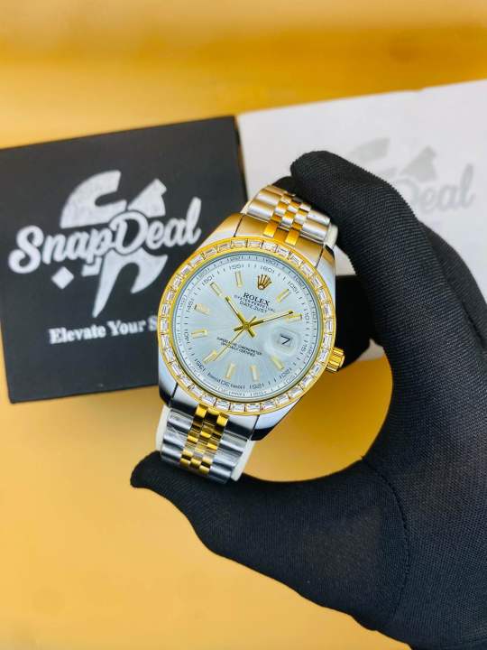 (SNAP%20DEAL)%20ROLLEX%20-%20Luxury%20and%20Stylish%20Watch%20for%20Men%20-%20Diamond%20Bezel%20&%20Date%20Adjustable%20%20-%20Heavy%20Weight%20Watches%20with%20Box%20-%20Casual%20&%20Businesses%20Wear%20-%20Stainless%20Steel%20-%20Image%203