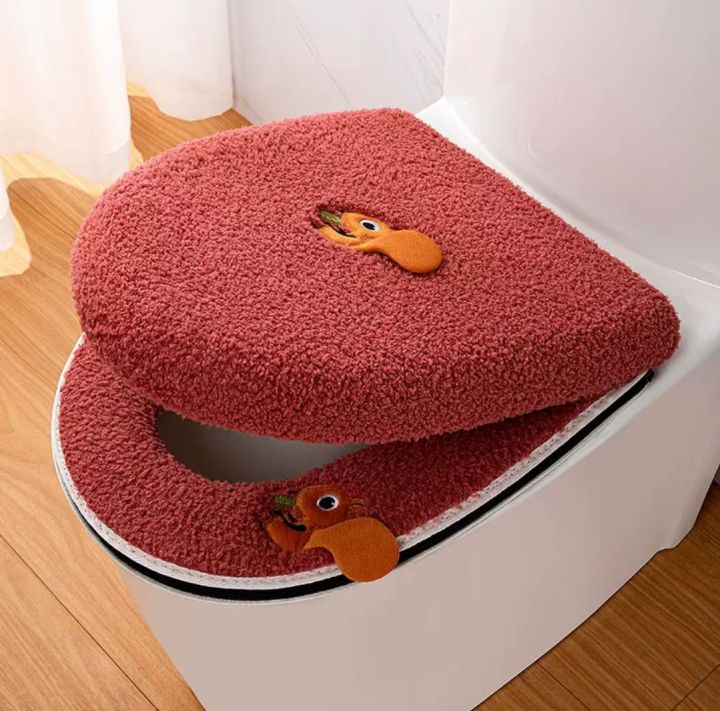 2pc/set%20Of%20Warm%20Toilet%20Seat%20Covers,%20Including%20Toilet%20Seat%20Cover%20And%20Toilet%20Lid%20Cover,%20Warm%20Soft%20Washable%20Closestool%20Seat%20Cushion%20-%20Image%206