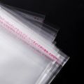 100pcs/lot Transparent Self Adhesive Seal Bags OPP Plastic Cellophane Bags  Bag & Pouch Jewelry Packaging Bags. 