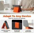 Portable Silicone Mobile Phone Holder Lazy Bracket Bendable Freely into Any Shape Multi-Angle Adjustable Tablet Desktop Stand.