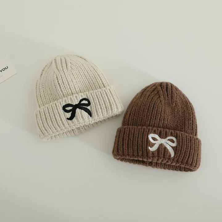 Children%20Knitted%20Warm%20Soft%20Hat%2048-52cm%20Autumn%20Winter%20Girls%20Boys%20Windproof%20Hats%20with%20Bow%20Toddler%20Cold%20Proof%20Cap%20Kids%20Thicken%20Caps%20-%20Image%202
