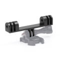 Dual Mount Bracket Tripod Holder Camera Flash Light Handle Thumb Screw Mount Adapter for  13 12 11 10 Insta360  Action. 