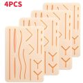 1-4Set Medical Stencils Surgical Suture Practice Training Kit Surgical Skin Training Model Tool Educational Teaching Equipment.