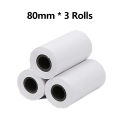 80mm/58mm Thermal Papers For Mini Thermal Receipt Printer PAD POS Printer 2 inch Paper Rolls For Business Bill Ticket Printing. 