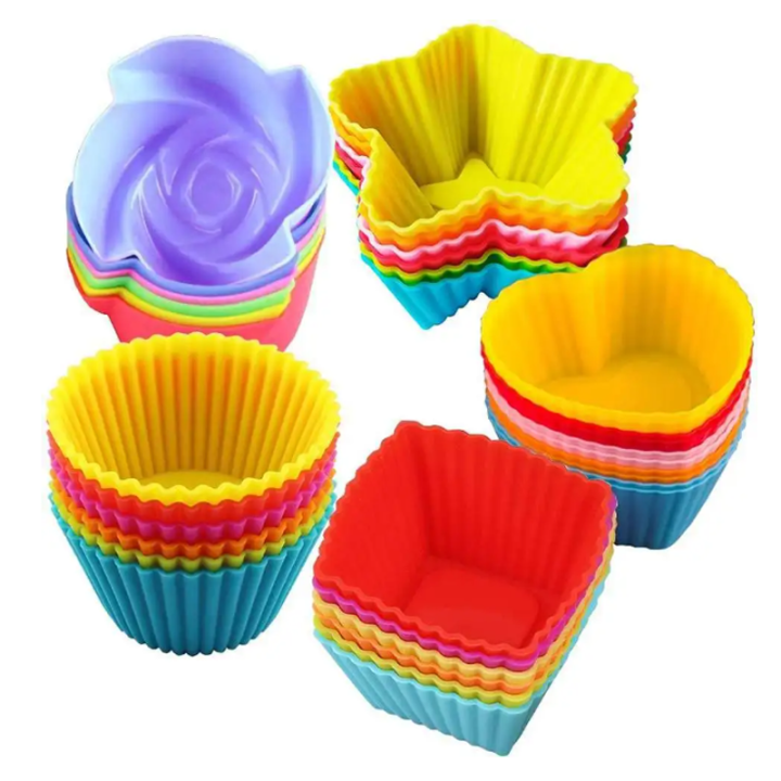 6/12PCS%20Silicone%20muffin%20mold%20Round%20muffin%20cup%20Heart%20cake%20baking%20mold%20Kitchen%20Cooking%20supplies%20Cake%20decorating%20tools%20-%20Image%205