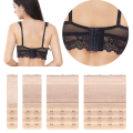 Buckle extension lengthening bra hook-and-eye extender 1 2 3 4 hook-and-eye extension accessories for underwear 3PCS.