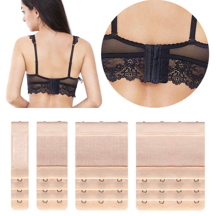 Buckle extension lengthening bra hook-and-eye extender 1 2 3 4 hook-and-eye extension accessories for underwear 3PCS