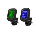 Universal Guitar Tuner Rotatable Clip-on Tuner LCD Display Tuner for Chromatic Acoustic Guitar Bass Ukulele Guitar Accessories. 