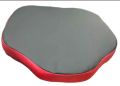 Motorcycle seat cushion for smooth ride. 