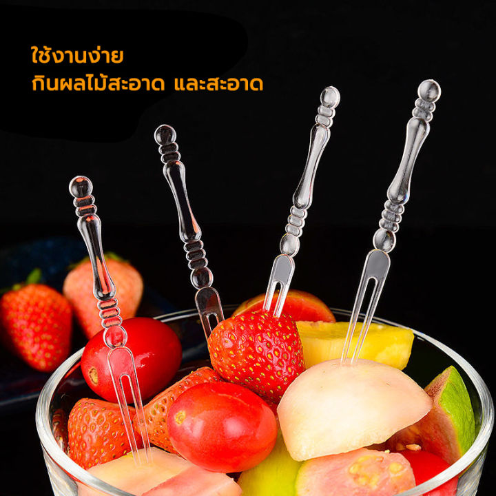 Fruit%20Picks,%20Plastic%20Forks,%20Small%20Forks,%20Size%2010.5cm,%20Disposable%20Type%20(Pack%20of%20100%20Pieces)%20Transparent%20Fruit%20Forks%20Ready%20for%20Delivery%20-%20Image%206