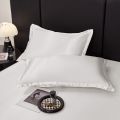 Satin Rayon Fitted Sheet Solid Color Mattress Cover With Elastic Band Bed Sheet High-End Home Hotel Bedding Fit Sheet. 