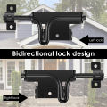 The New Slide Bolt Lock Door Window Catch  for Outdoor Doors Sheds Barn Doors Cabinets Heavy Duty Solid Sliding Bolts Latch. 