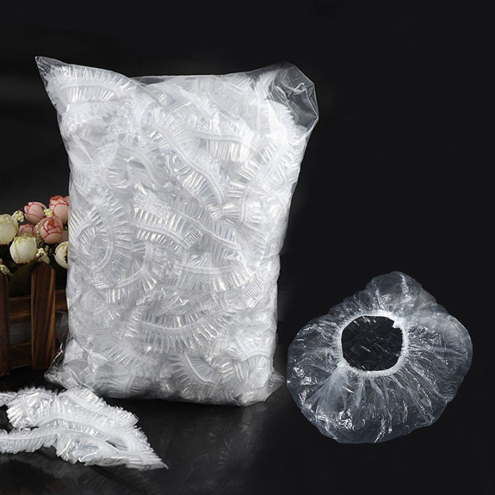 80pcs%20Shower%20Cap%20Head%20Cover%20Elastic%20Plastic%20Thickened%20Pink%20Round%20Cover%20Food%20Kitchen%20Bathroom%20Accessories%20Food%20Preservation%20Bag%20-%20Image%207