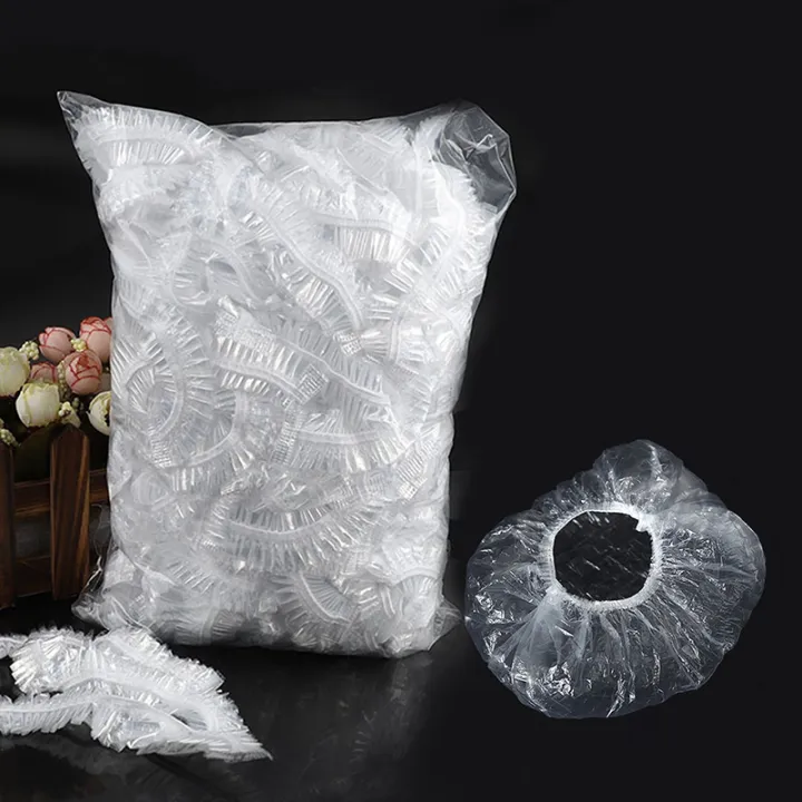 80pcs%20Shower%20Cap%20Head%20Cover%20Elastic%20Plastic%20Thickened%20Pink%20Round%20Cover%20Food%20Kitchen%20Bathroom%20Accessories%20Food%20Preservation%20Bag%20-%20Image%207
