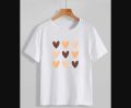 1 piece women stitched cotton printed shirt. 