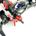 Metal Front Axle Bridge Steering Cup Turn Cup Kit for WPL C14 C24 C34 C44 B14 B1 B16 B24 B36 MN D90 D91 MN99S RC Car Spare Parts.