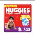 Huggies Complete Comport Baby Daipers Pant L size (9 14 kg) 30/42/64 Pieces.
