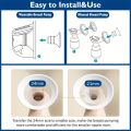 2Pcs Breast Pump Flange Inserts, Silicone 12-22mm, Shield Adapter Reduce Tunnel Size, Fit S12 pro/S9 pro/Spectra/Medela.