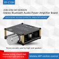 ZK-MT21 2.1Channel Bluetooth Amplifier Board 50Wx2+100W HiFi Subwoofer Stereo Amplifier Board C15H/C50L/C100L AMP Board AUX inpu. 