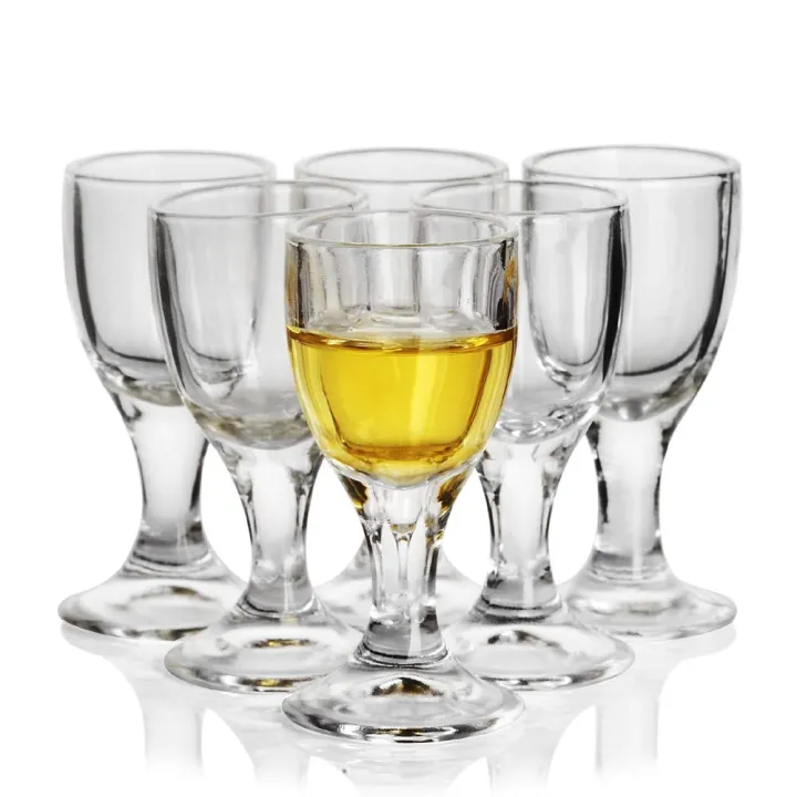 10ml%20Mini%20Shot%20Glasses%20Set%20of%206%20Sake%20Chinese%20Liquor%20Spirit%20Baijiu%20Sake%20Glass%20Cup%20Clear%20Alcohol%20Stem%20Drinkware%20Wholesale%20%20-%20Image%205