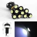 10Pcs Car Mini Navigation Light LED18MM Eagle Eye Light Lightweight Rogue Light Screw Reverse Light Motorcycle Modification. 