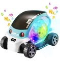 09 Future Space Car Toy with Colorful LED Light & Music.